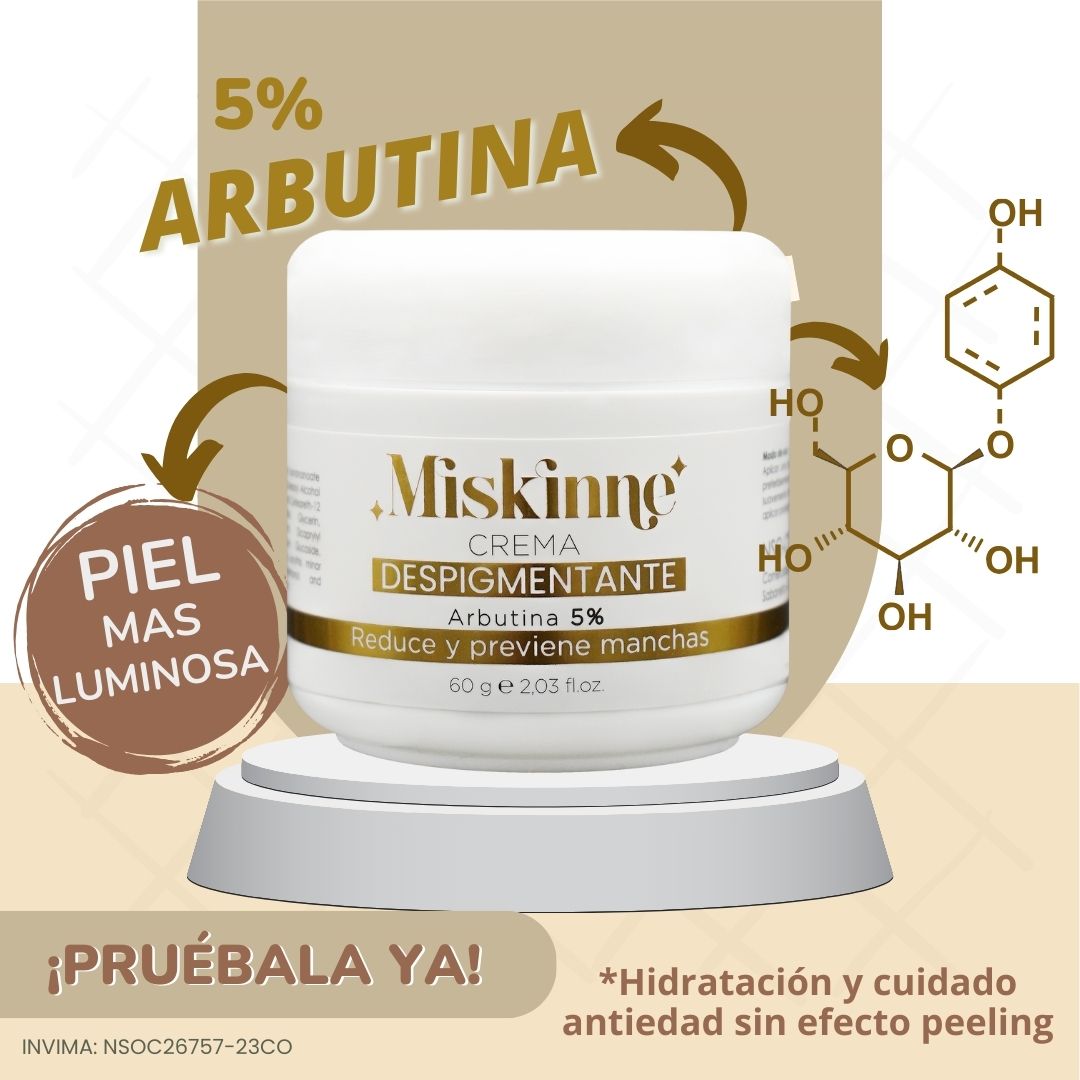 Miskinne crema despigmentante