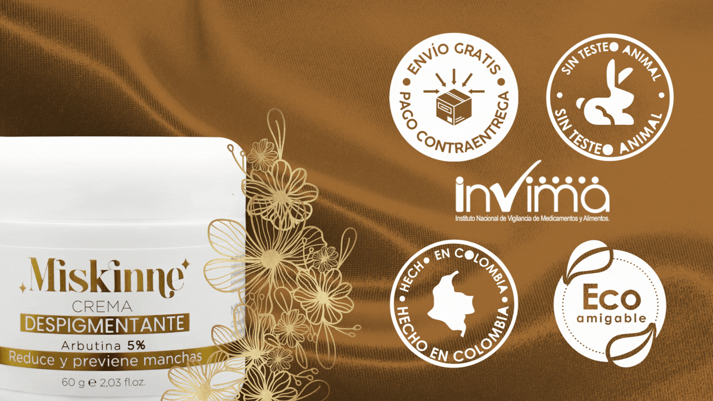 Miskinne crema despigmentante