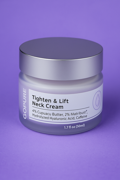 Crema Reafirmante GoPure - Cuello y Escote Firme