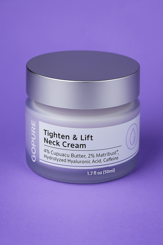 Crema Reafirmante GoPure - Cuello y Escote Firme