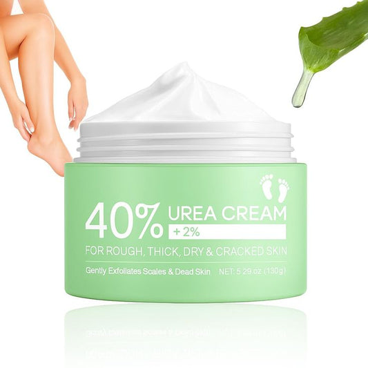Crema Urea 40% FlyLeaf - Elimina Piel Seca y Talones Agrietados